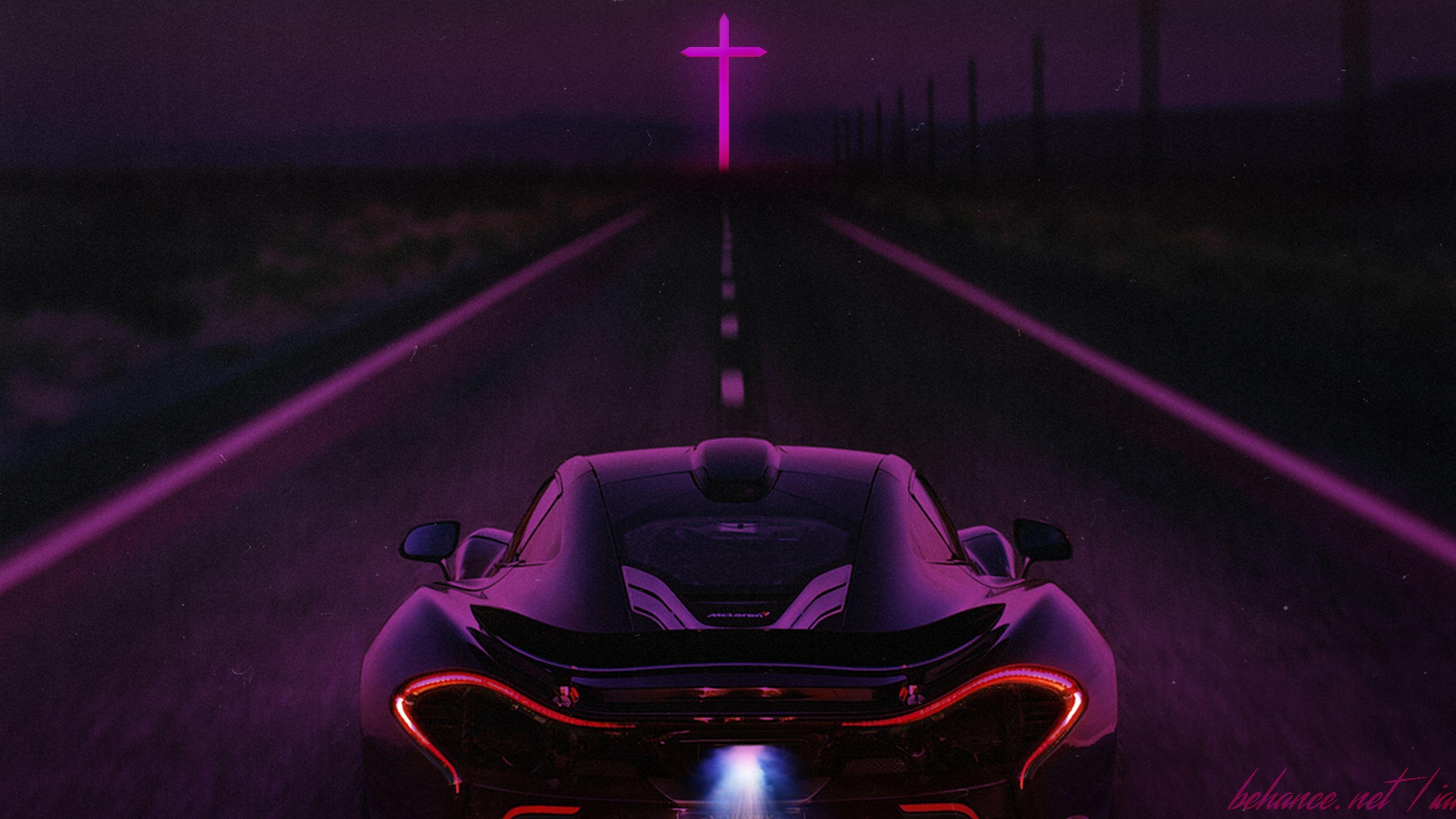 3840x2160 McLaren 80s Neon Artwork 4k Wallpaper Neon Wallpaper, Mclaren Wallpaper, Hd Wallpaper, Cars Wallpaper, Artwork Wallpaper. Neon Artwork, Daft Punk, The Weeknd, Desktop