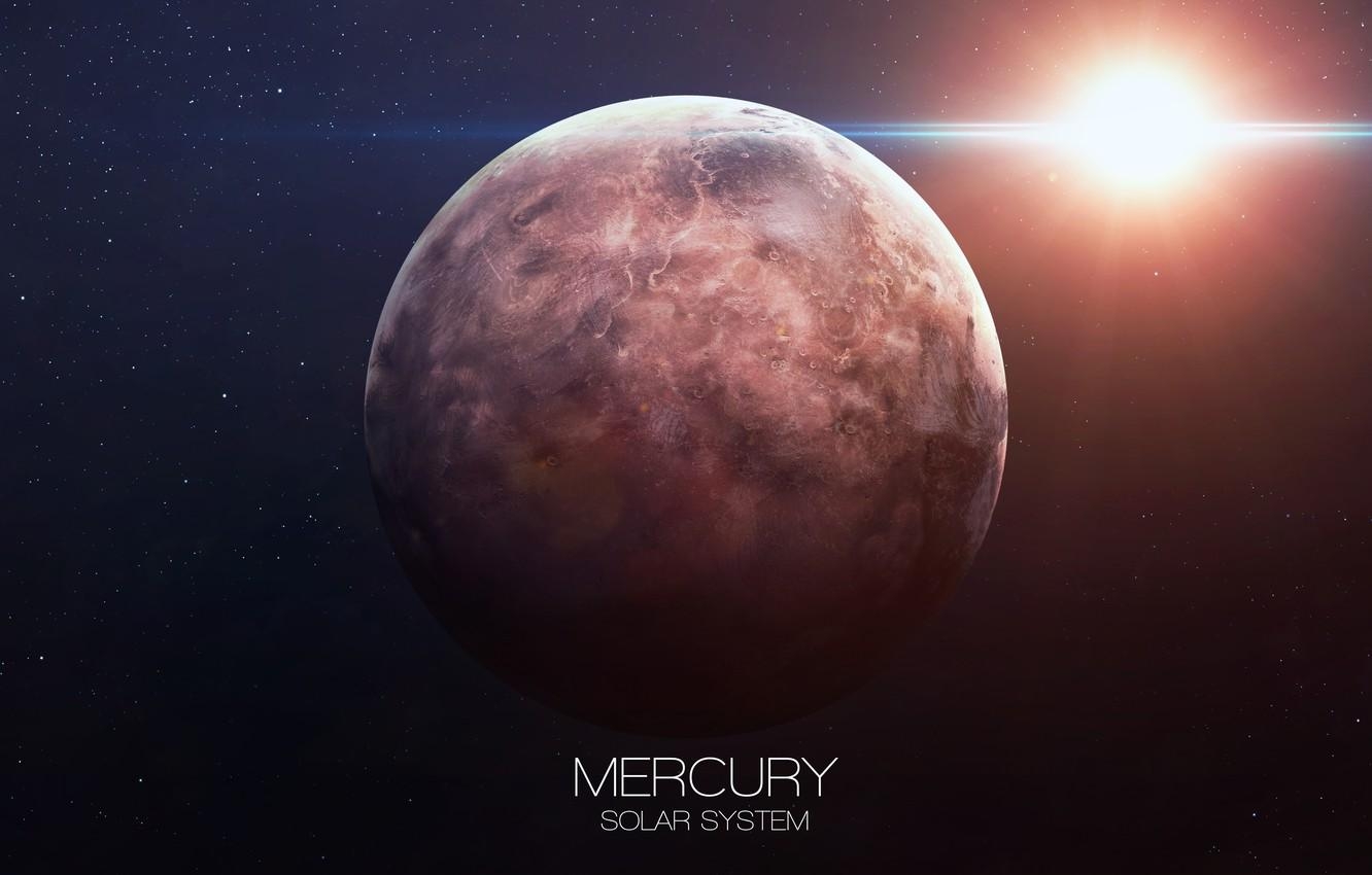 1340x850 Wallpaper planet, Mercury, solar system image for desktop, section, Desktop