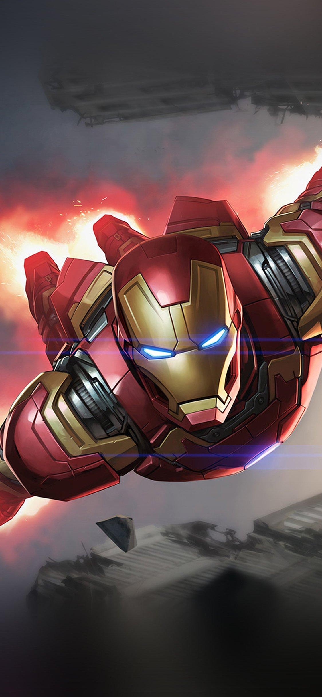 1130x2440 iPhone X wallpaper. ironman hero marvel, Phone