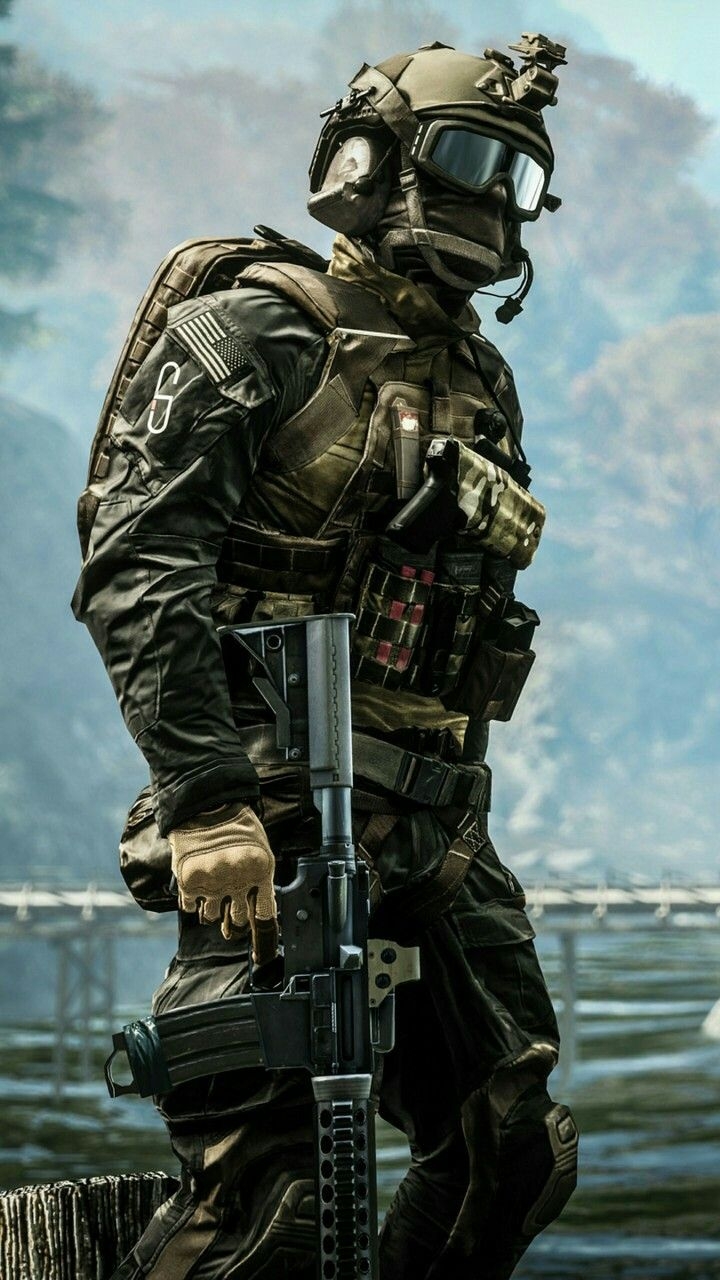 720x1280 Wallpaper HD Army Commando, Phone