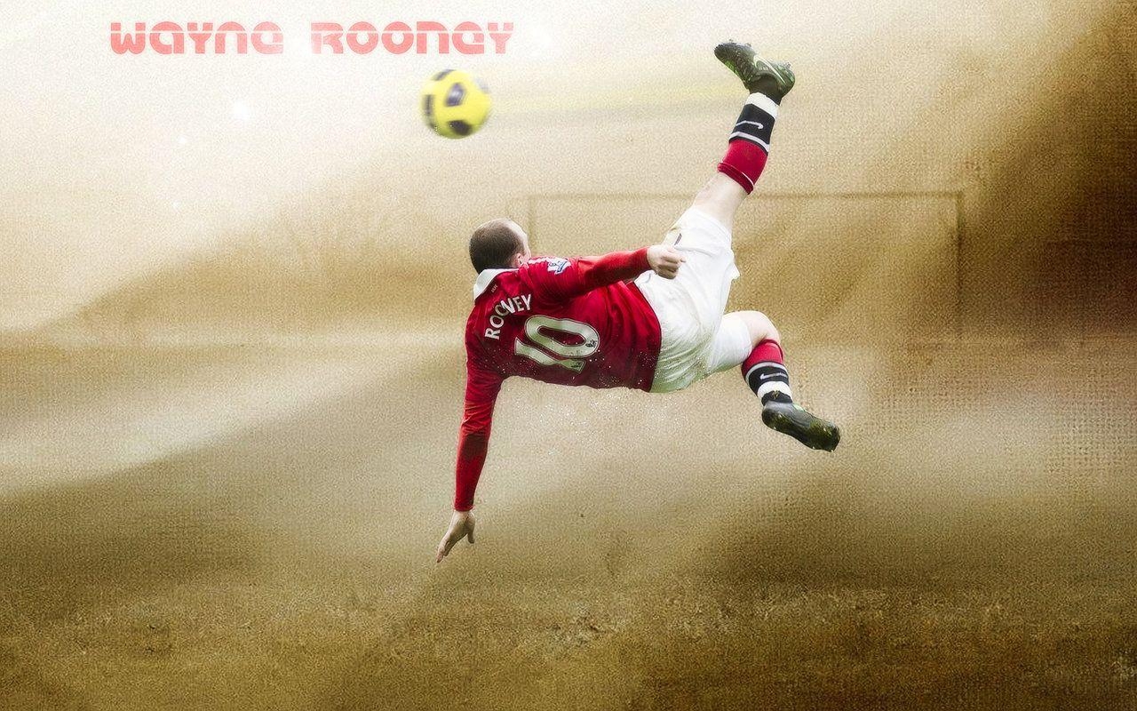 1280x800 Wayne Rooney Bicycle Kick Wallpaper Man United. Malaysia No. 1 Fan, Desktop