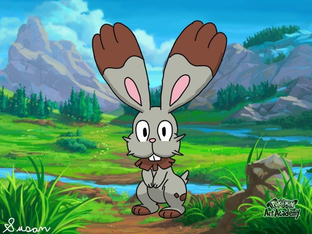 1030x770 Pokemon Art Academy- Bunnelby, Desktop