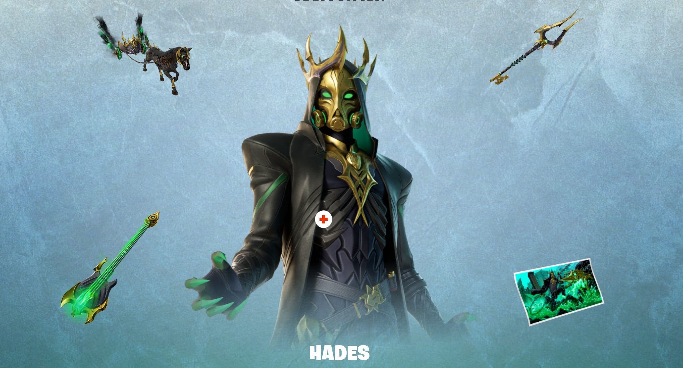 2240x1210 Hades Fortnite wallpaper, Desktop