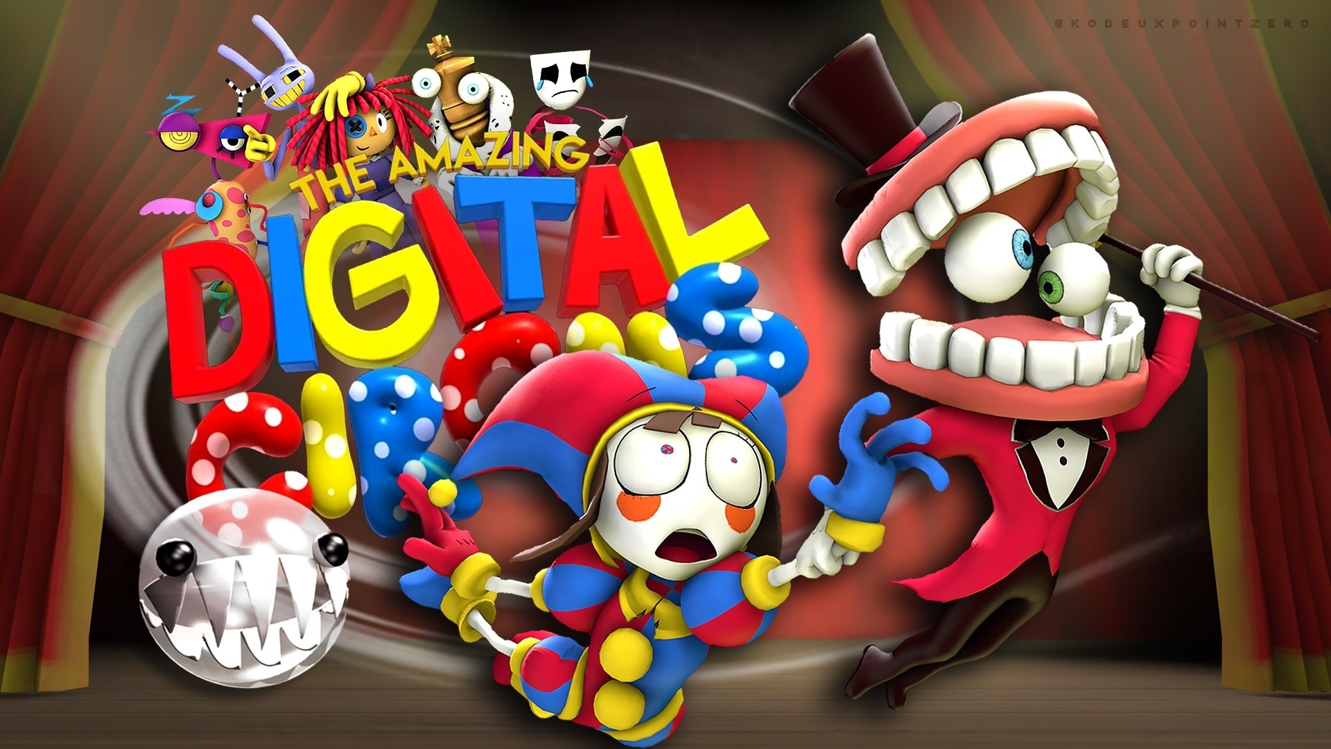 1920x1080 Steam Workshop::The Amazing Digital Circus Pack (fanmade), Desktop