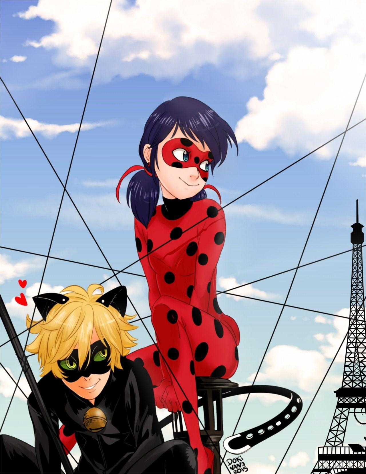 1280x1660 Miraculous: Tales of Ladybug and Cat Noir FanArt Dokinana DOKINANA, Phone