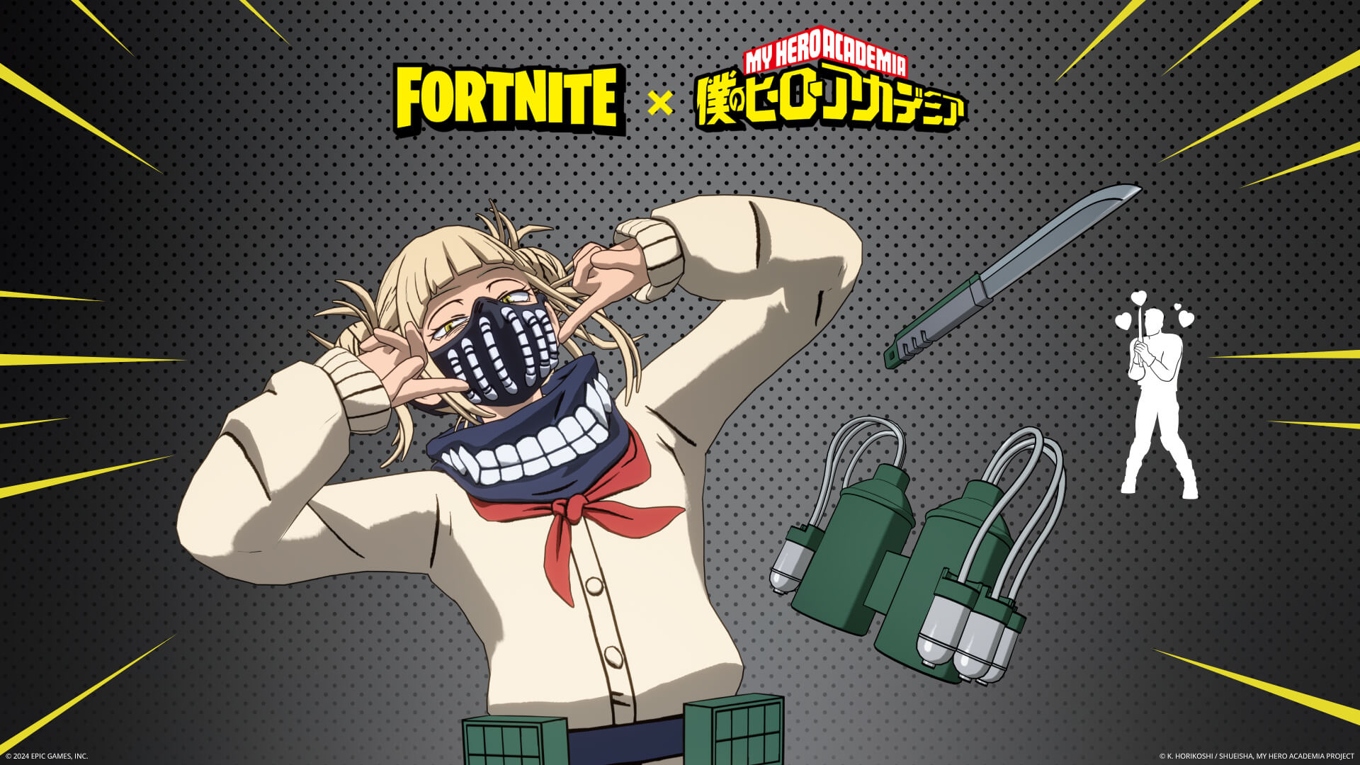 1920x1080 Himiko Toga Fortnite wallpaper, Desktop