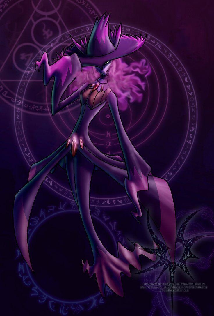 740x1090 Anthro Mismagius By Aniseth LightWing, Phone