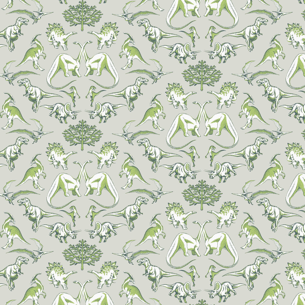 1000x1000 Dotty Dinosaurs by Kerry Caffyn, Wallpaper Direct, Phone