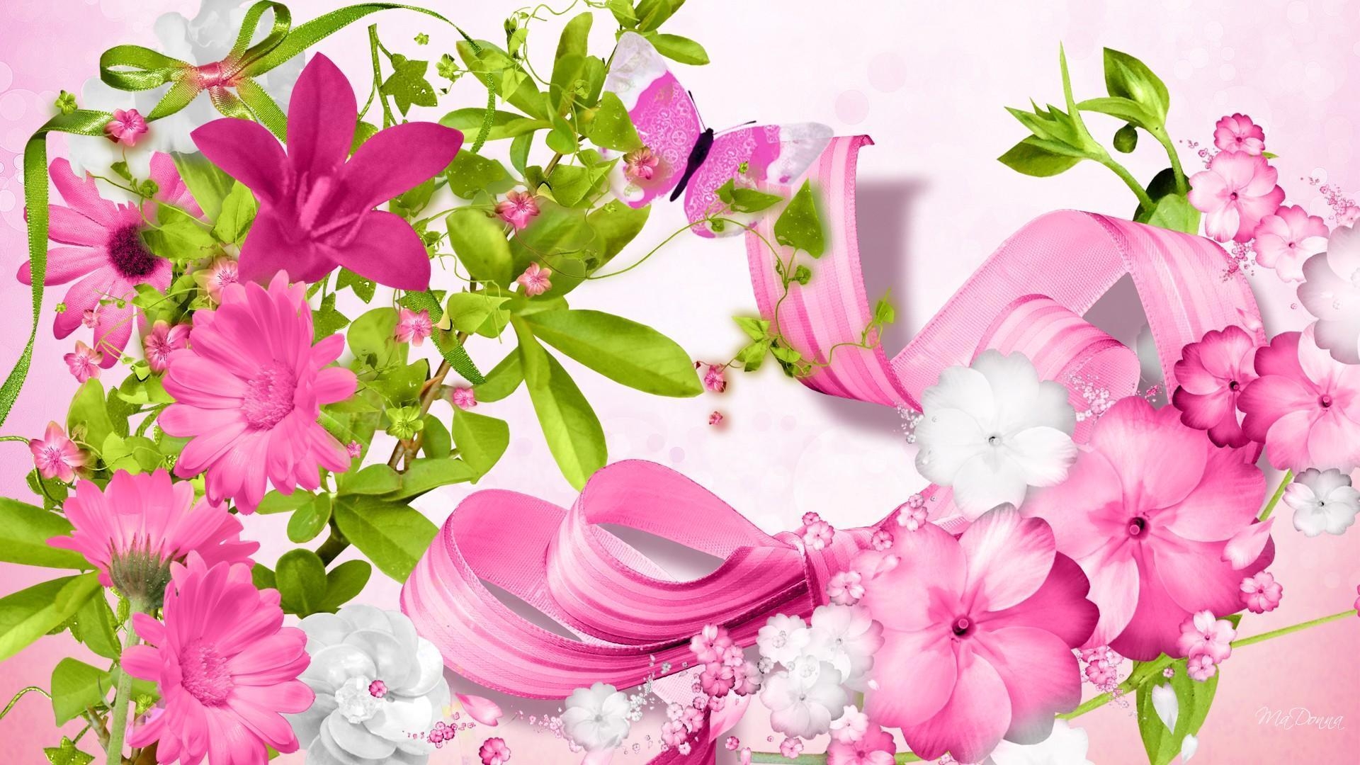 1920x1080 Pink Flowers HD Wallpaper Wallpaper Inn, Desktop