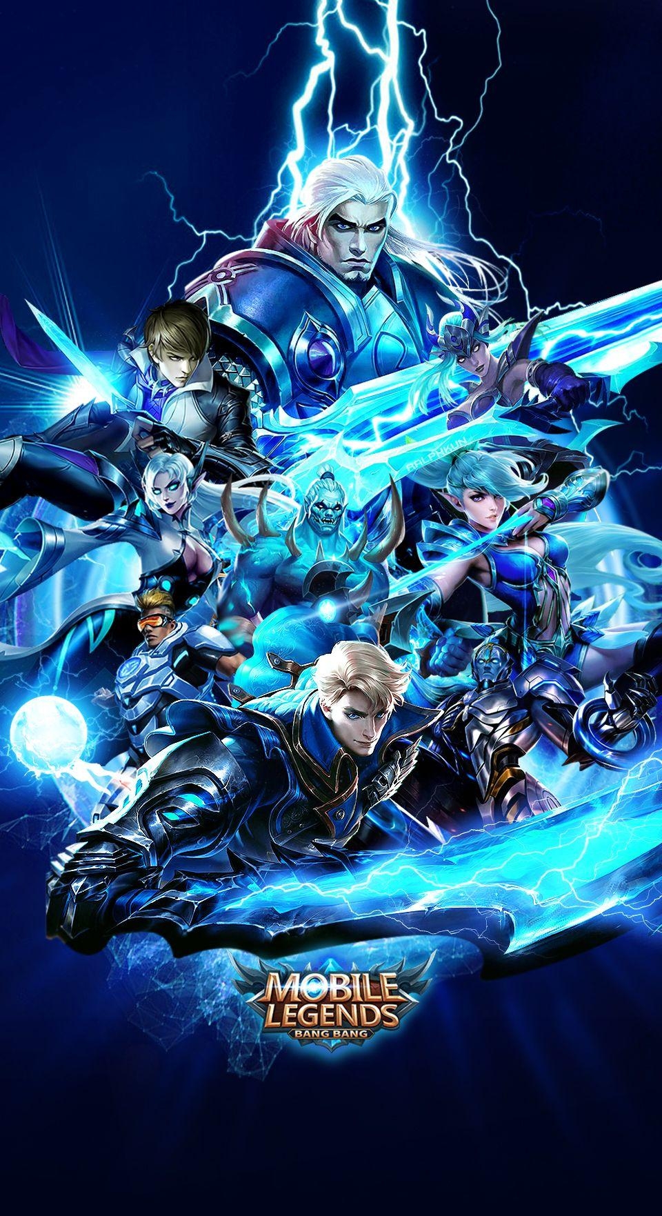 960x1770 Team Blue Mobile Legends Wallpaper Mobile Legend, HD, Phone