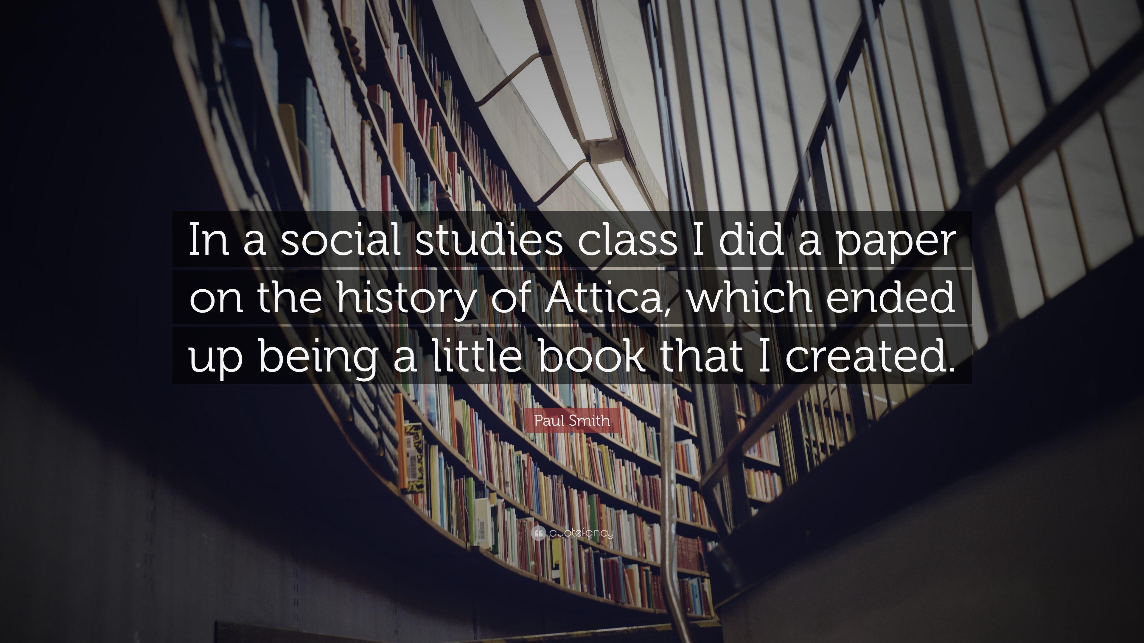 3840x2160 Paul Smith Quote: “In a social studies class I did a paper, Desktop