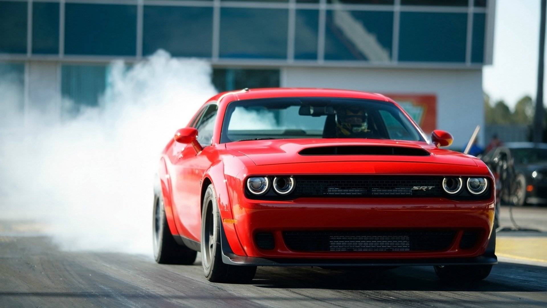 1920x1080 cars, challenger, demon, burnout, dodge HD Wallpaper, Desktop