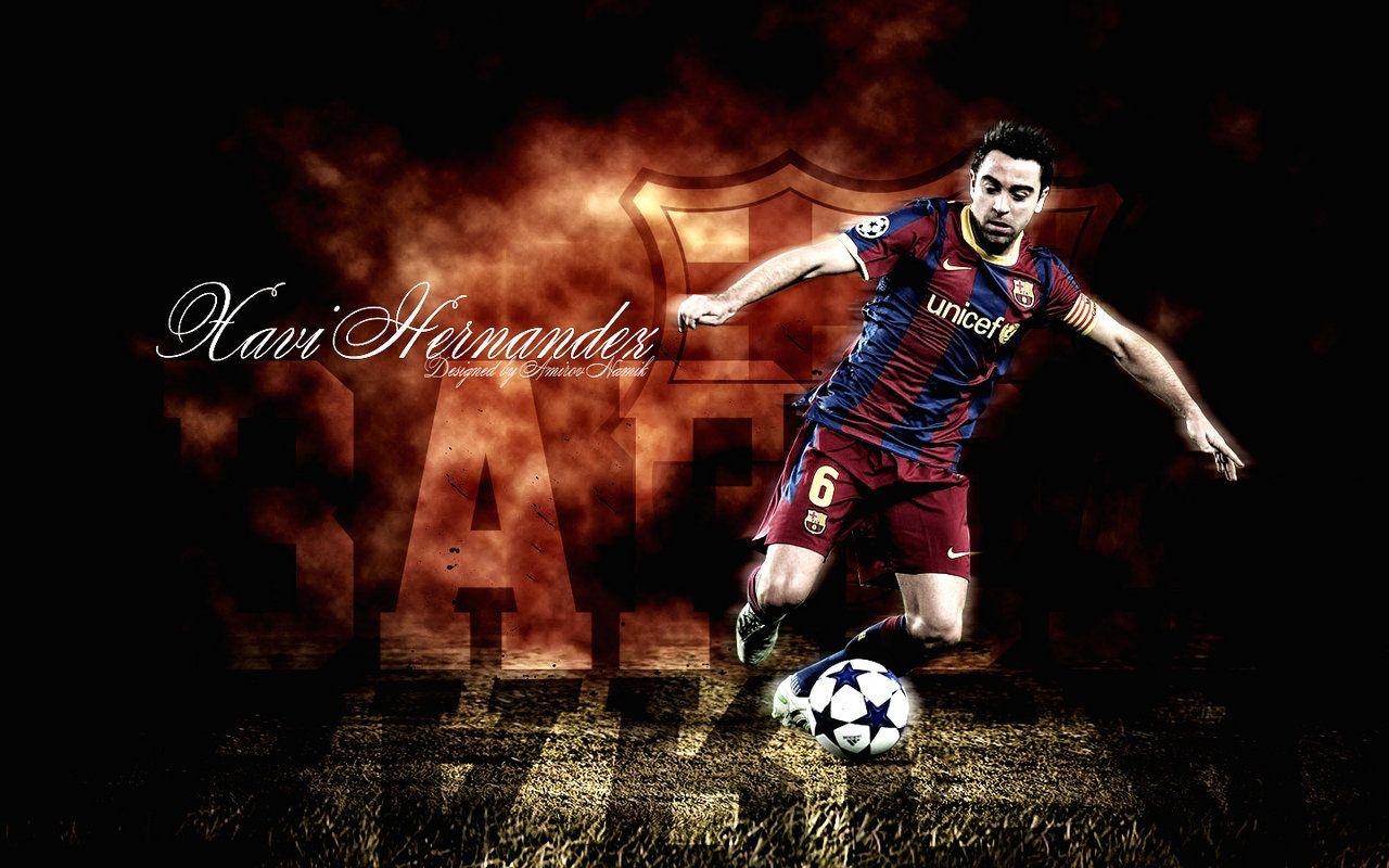 1280x800 FOOTBALL STARS WALLPAPERS: Xavi Hernandez Wallpaper, Desktop