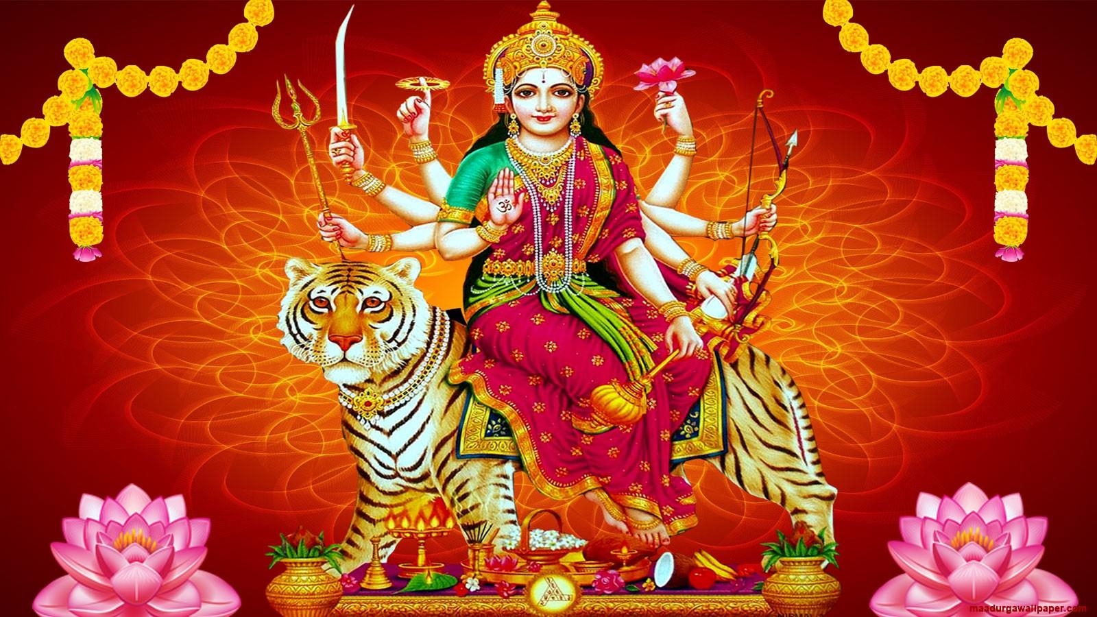 1600x900 MAA DURGA 4K WALLPAPERS., Desktop