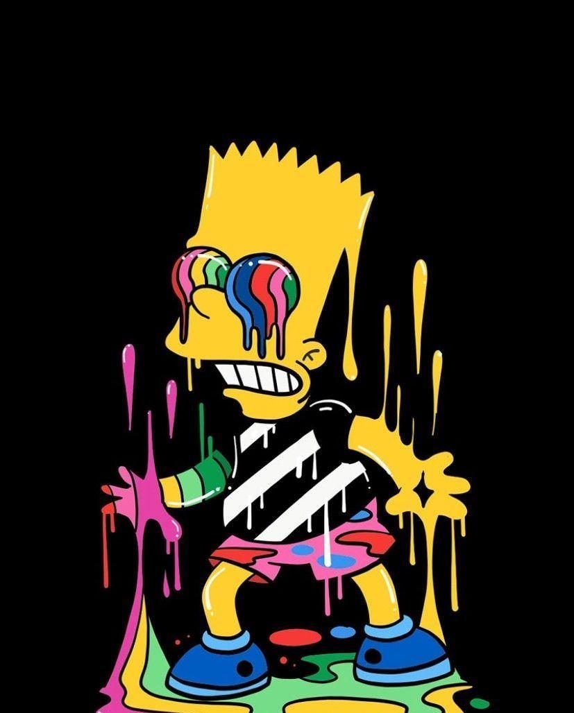 830x1030 Bart Simpson Wallpaper, Phone