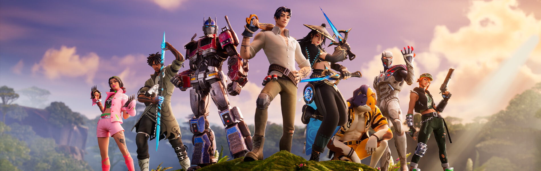 1900x600 Fortnite Chapter 4: Season 3 wallpaper, Dual Screen