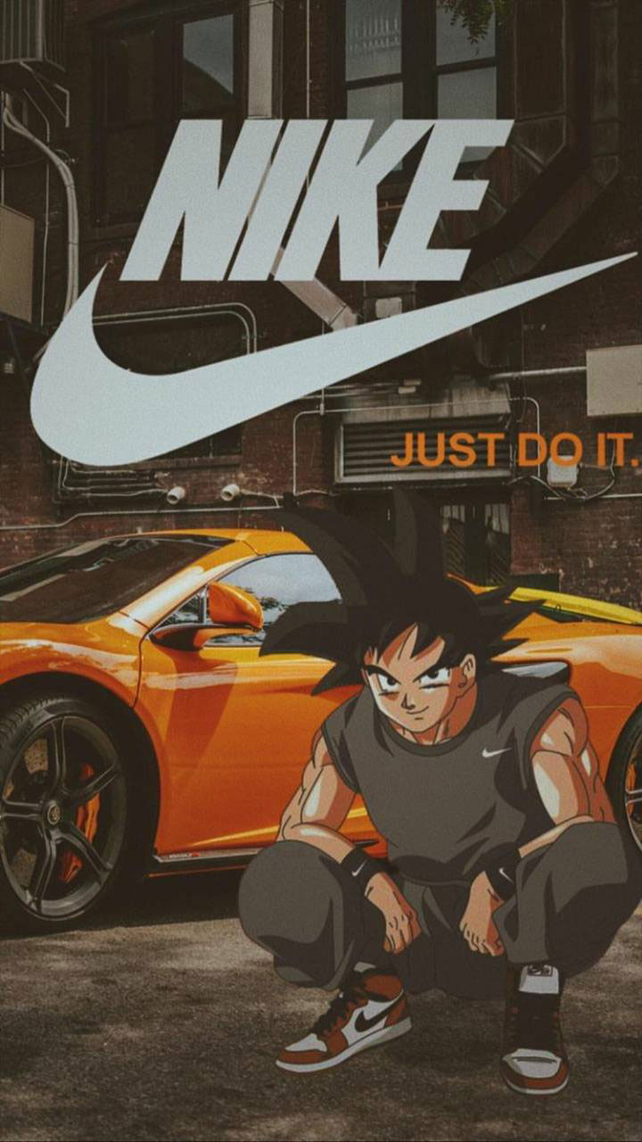 720x1280 Drip Goku Wallpaper, Nike, Just Do It, Phone