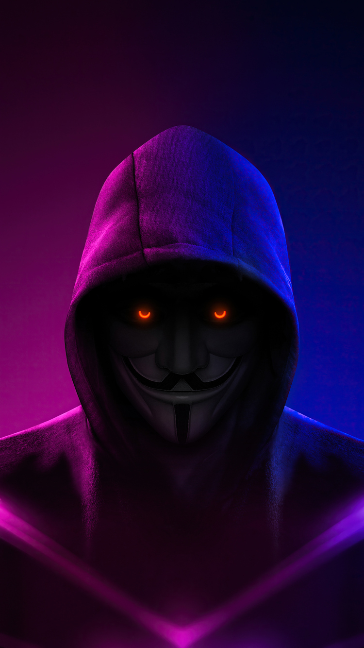 750x1340 Anonymus Hoodie Closeup 4k iPhone iPhone 6S, iPhone 7 HD 4k Wallpaper, Image, Background, Photo and Picture, Phone