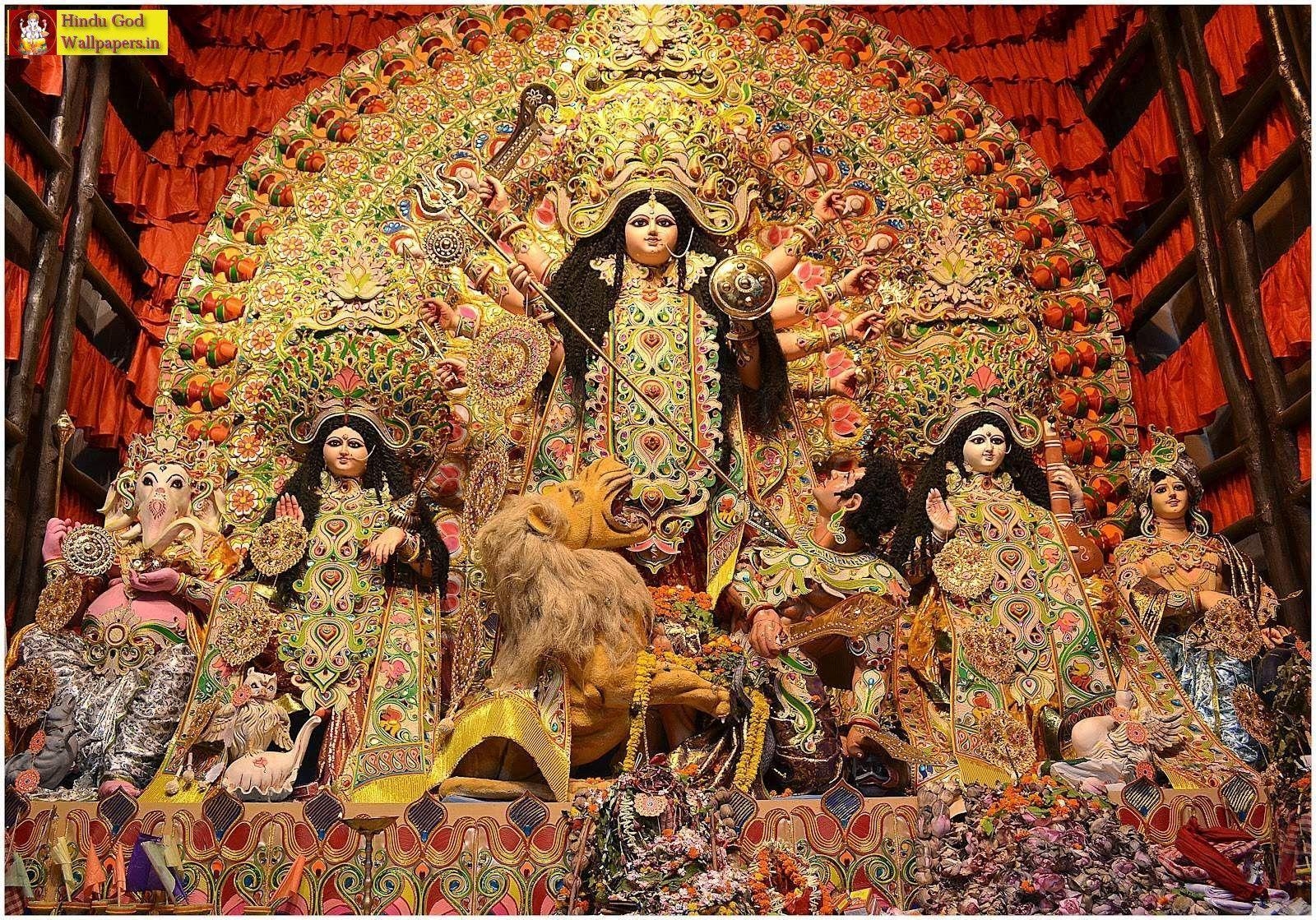 1600x1120 Download HD Wallpaper Durga Maa, HD Background Download, Desktop