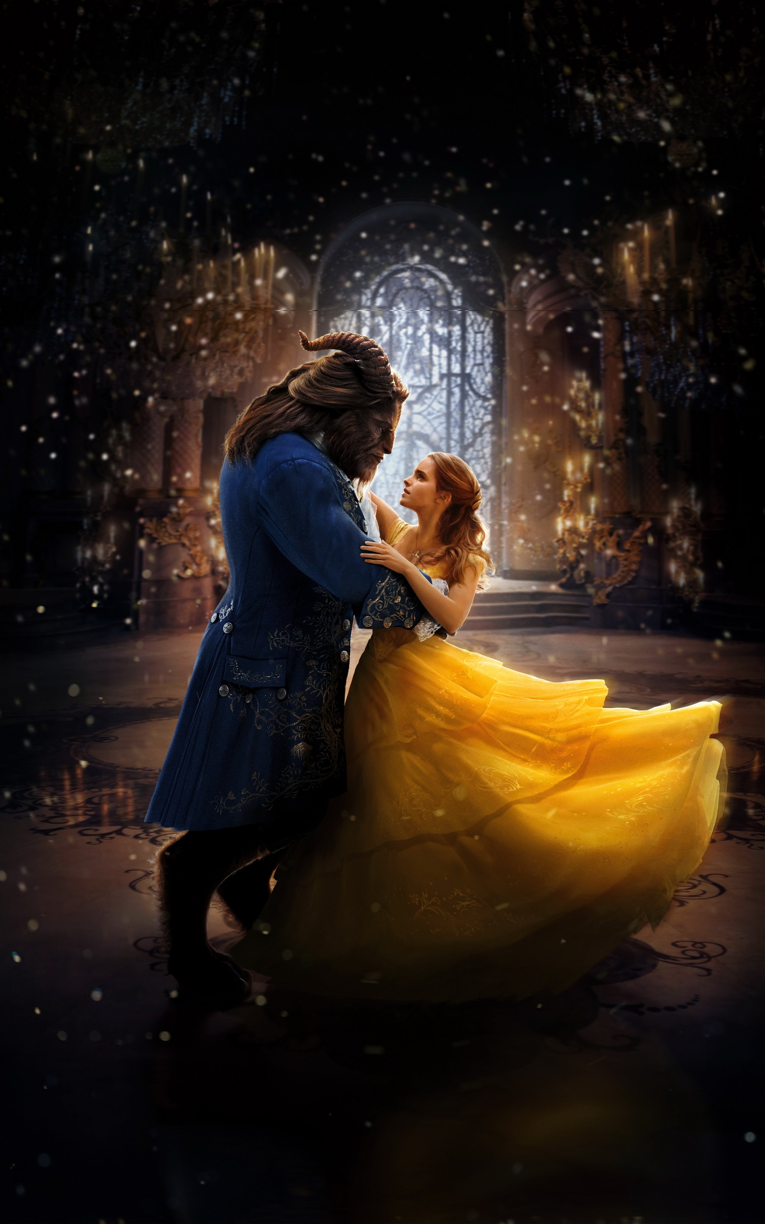 2500x4000 Mobile Wallpaper 105 Disney's Beauty and the Beast 11 variations, Phone