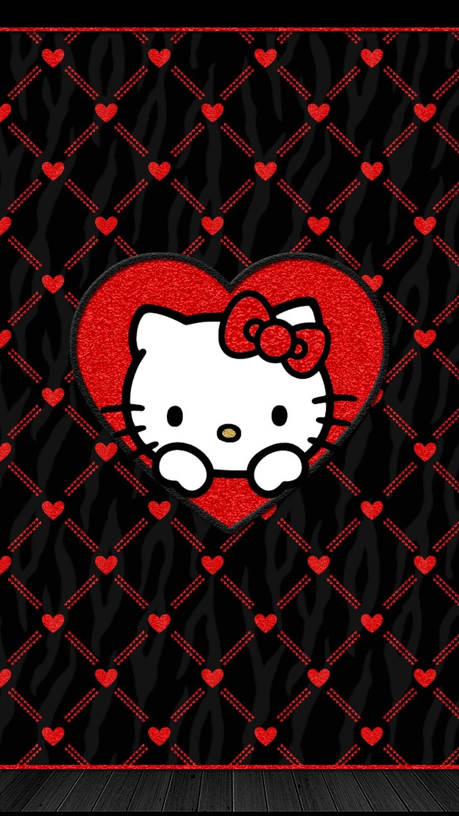 900x1600 iPhone Wall: Valentine's Day tjn. Hello kitty background, Hello kitty picture, Hello kitty wallpaper, Phone