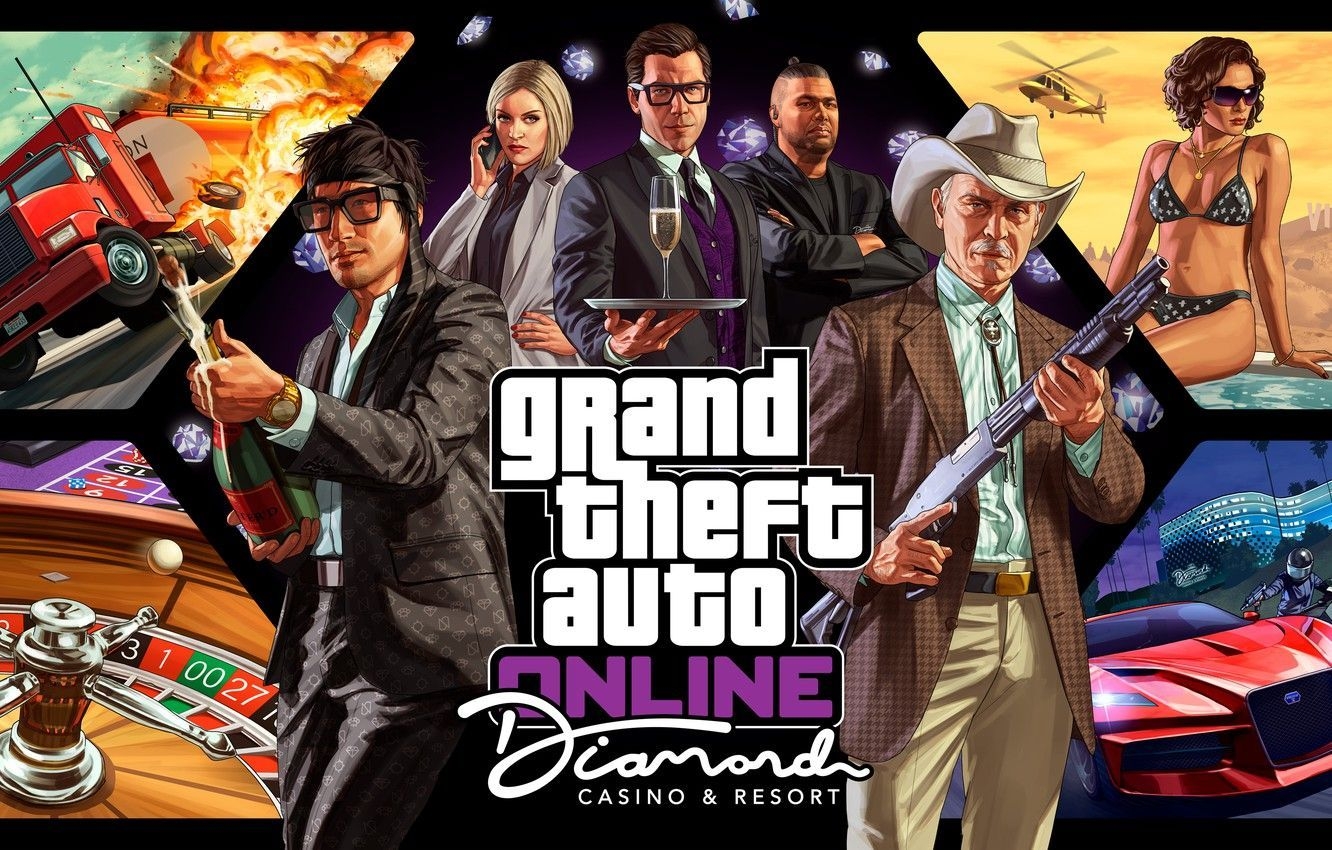 1340x850 GTA Online Wallpaper Free GTA Online Background, Desktop