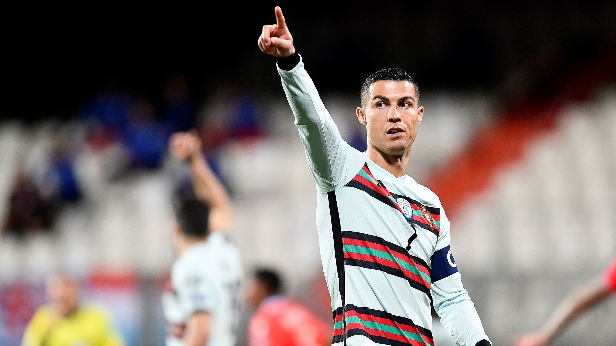 2050x1160 World Cup qualifiers: Ronaldo strikes in Portugal win, Desktop