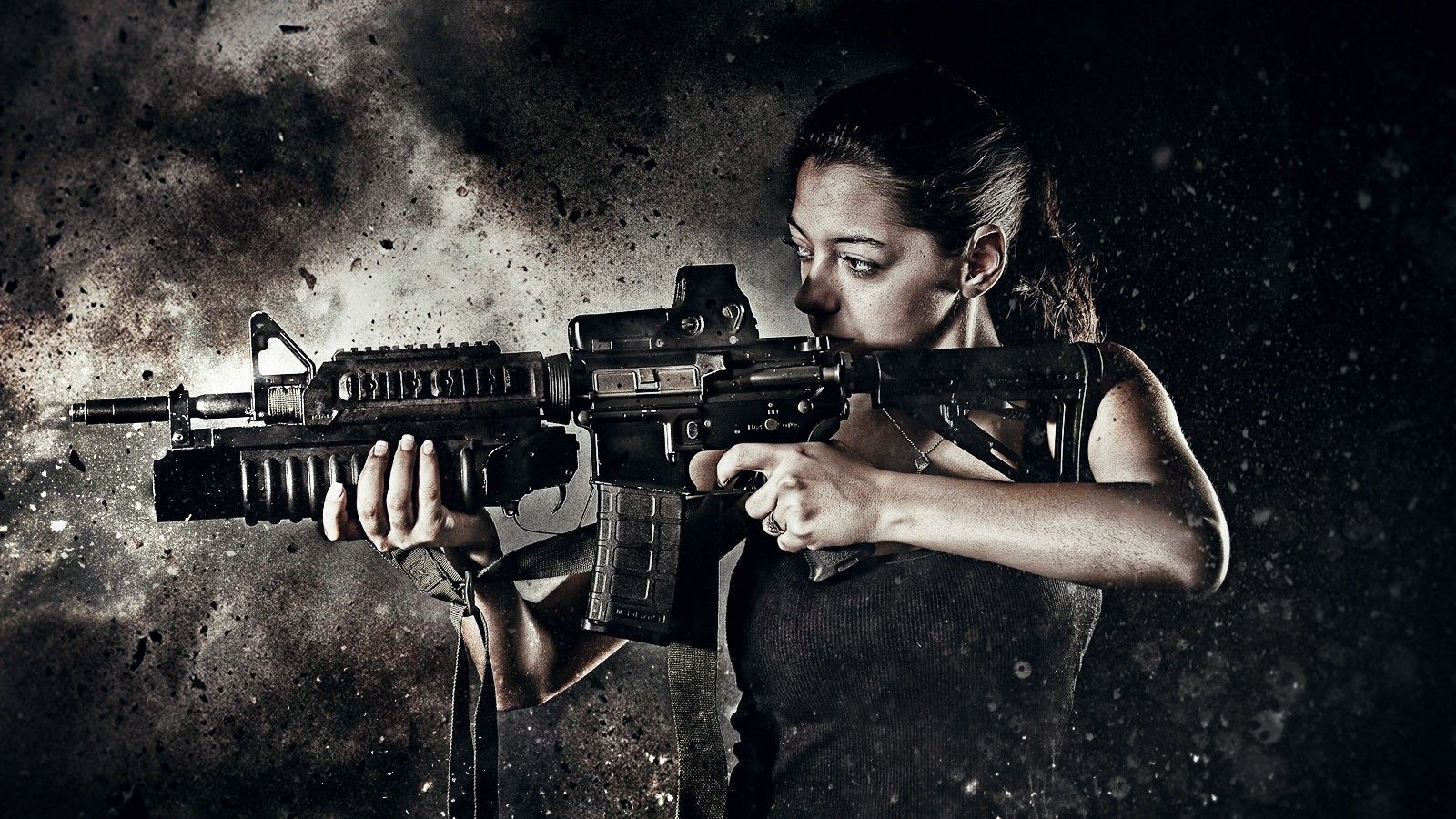 1600x900 women, guns, Medal Of Honor, medal of honor warfighter wallpaper, Desktop