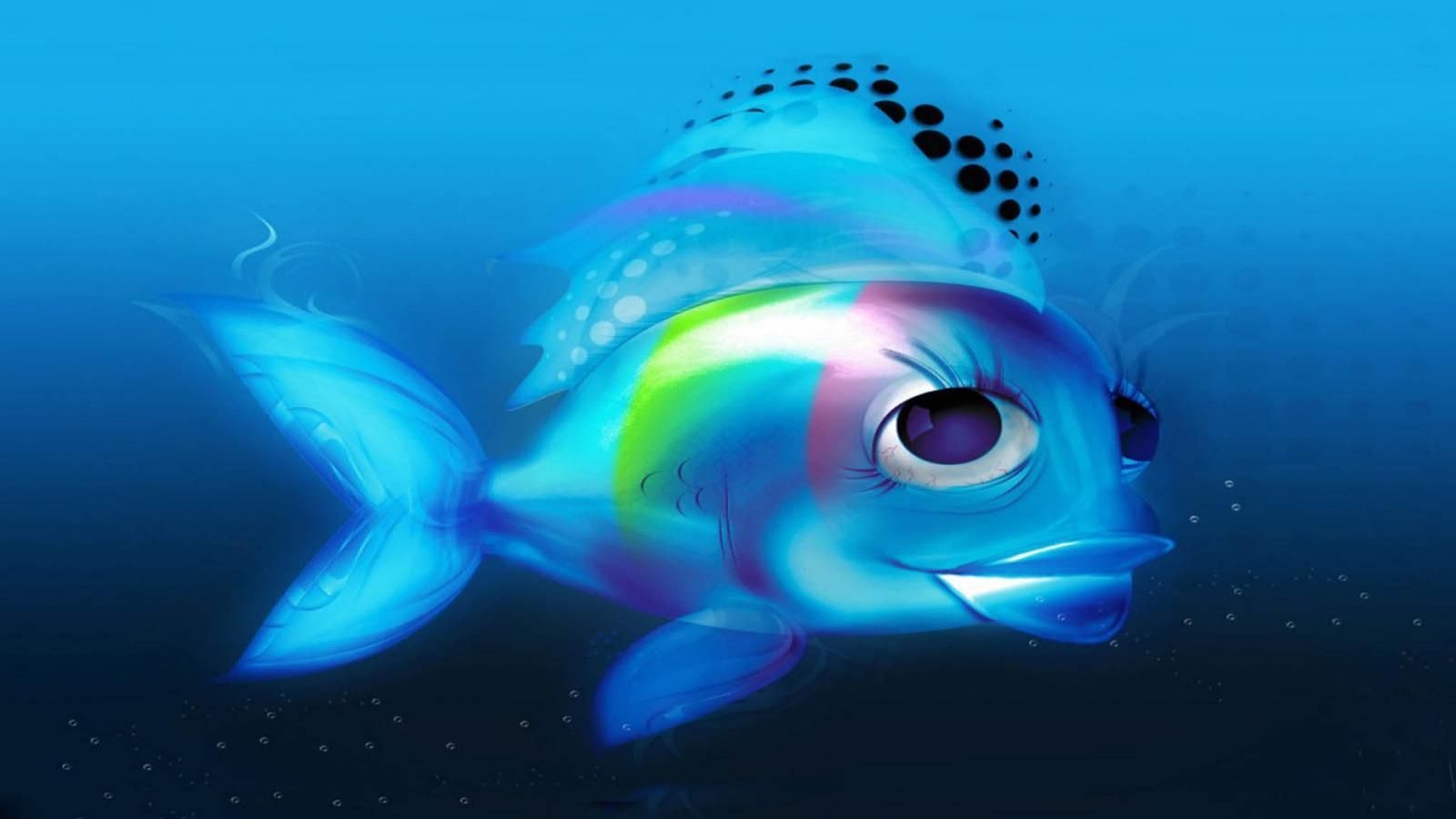 1600x900 fish 3D wallpaper free download 3D fish wallpaper 2 1600×900, Desktop