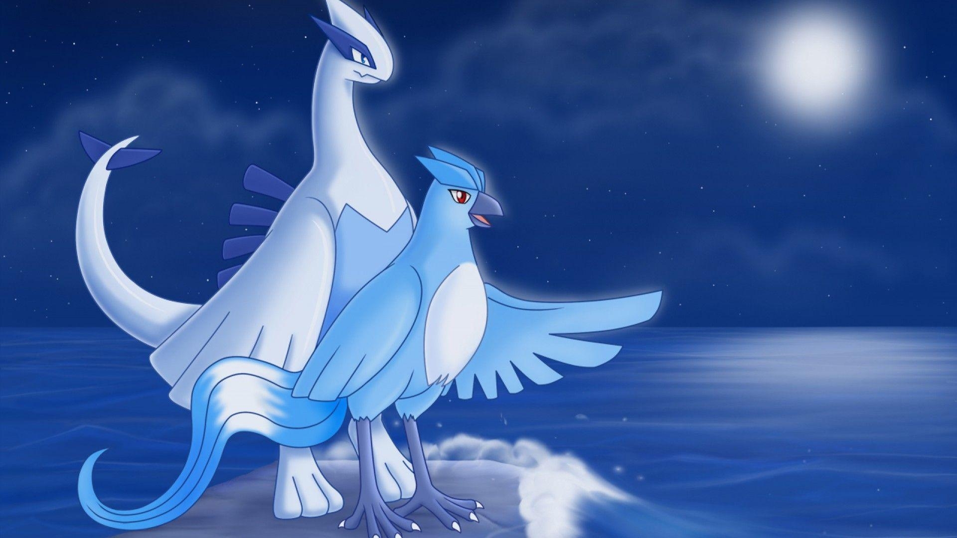 1920x1080 ScreenHeaven: Articuno Lugia Pokemon desktop and mobile background, Desktop