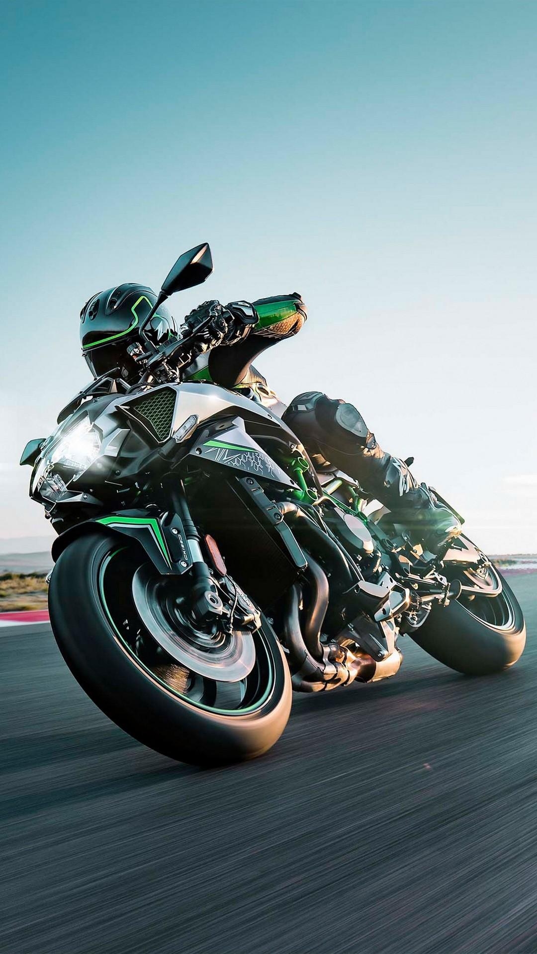 1080x1920 Kawasaki Ninja H2R Wallpaper APK, Phone