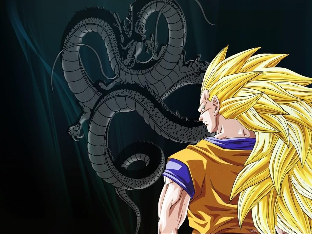 1030x770 Dbz Wallpaper Goku Shenron Ssj3 Super Saiyan 3 Picture, Image, Desktop