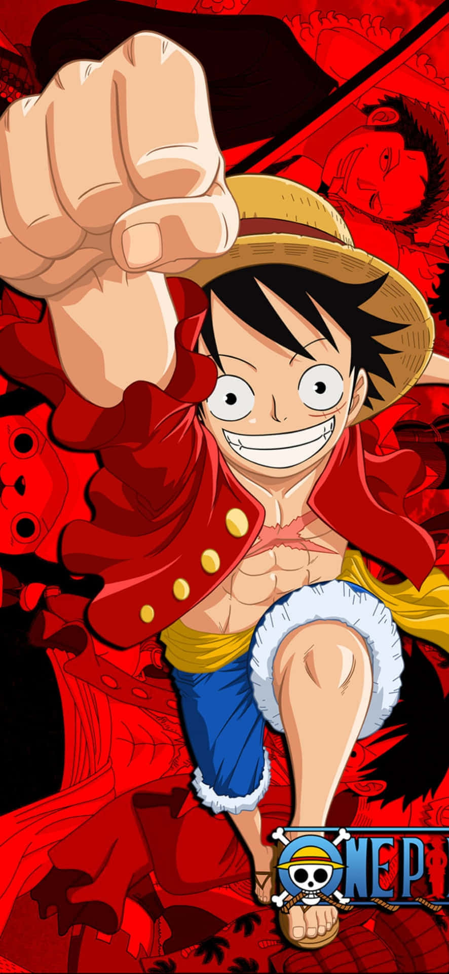 890x1920 One Piece Luffy Phone Wallpaper, Phone