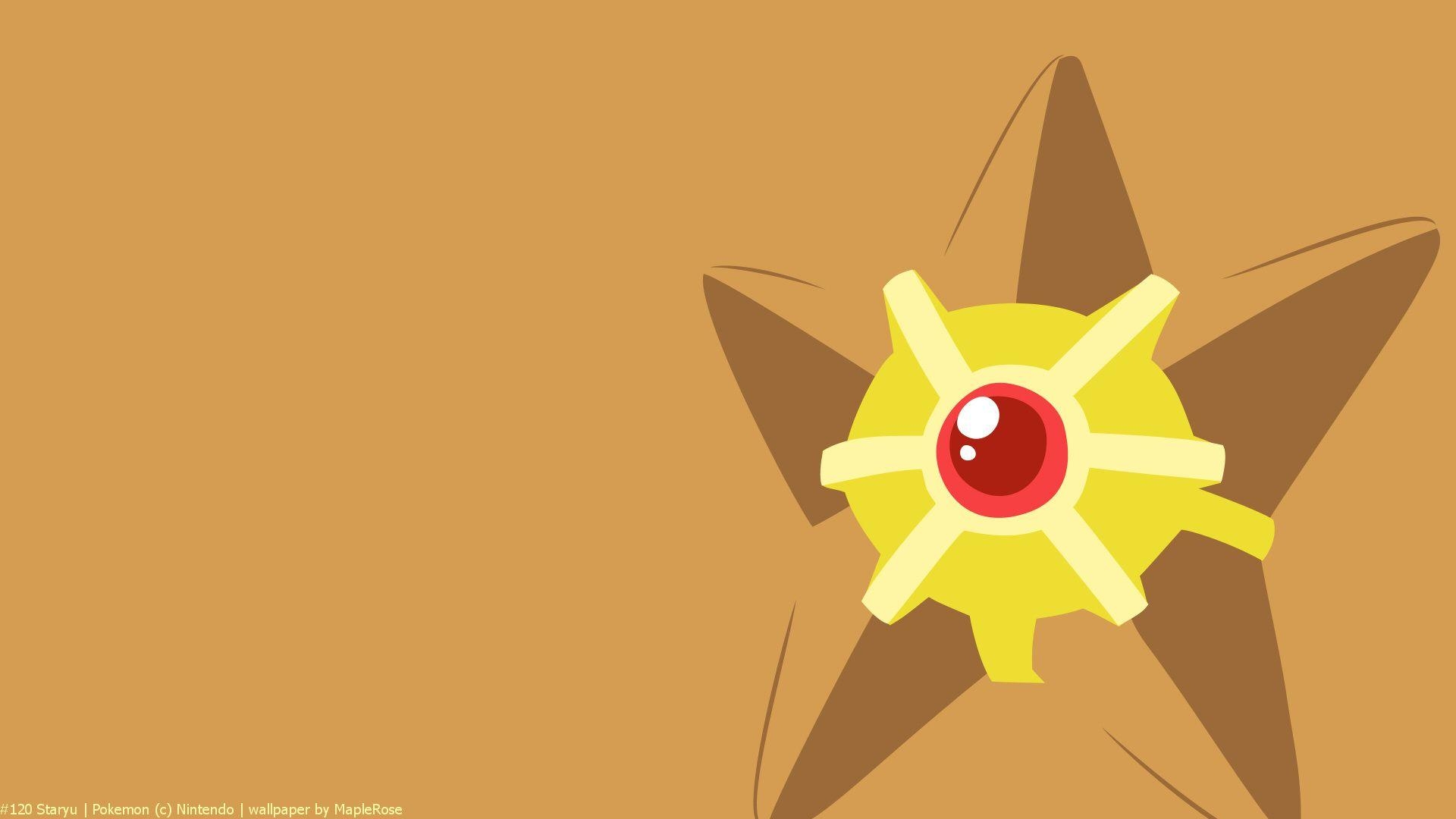 1920x1080 Staryu. PokéWalls, Desktop