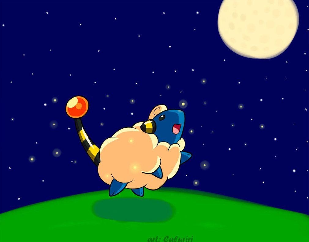 1010x800 A Mareep Night, Desktop