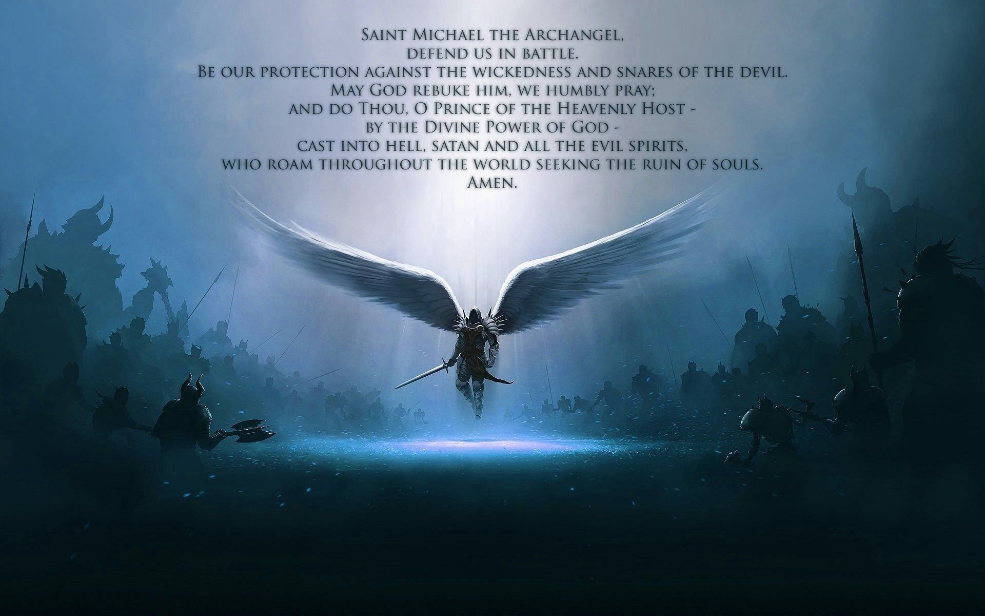 1920x1200 St Michael The Archangel Wallpaper, Desktop