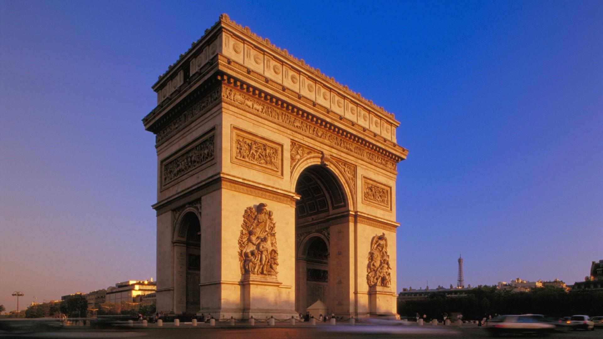 1920x1080 Arc De Triomphe Travel Wallpaper, Desktop