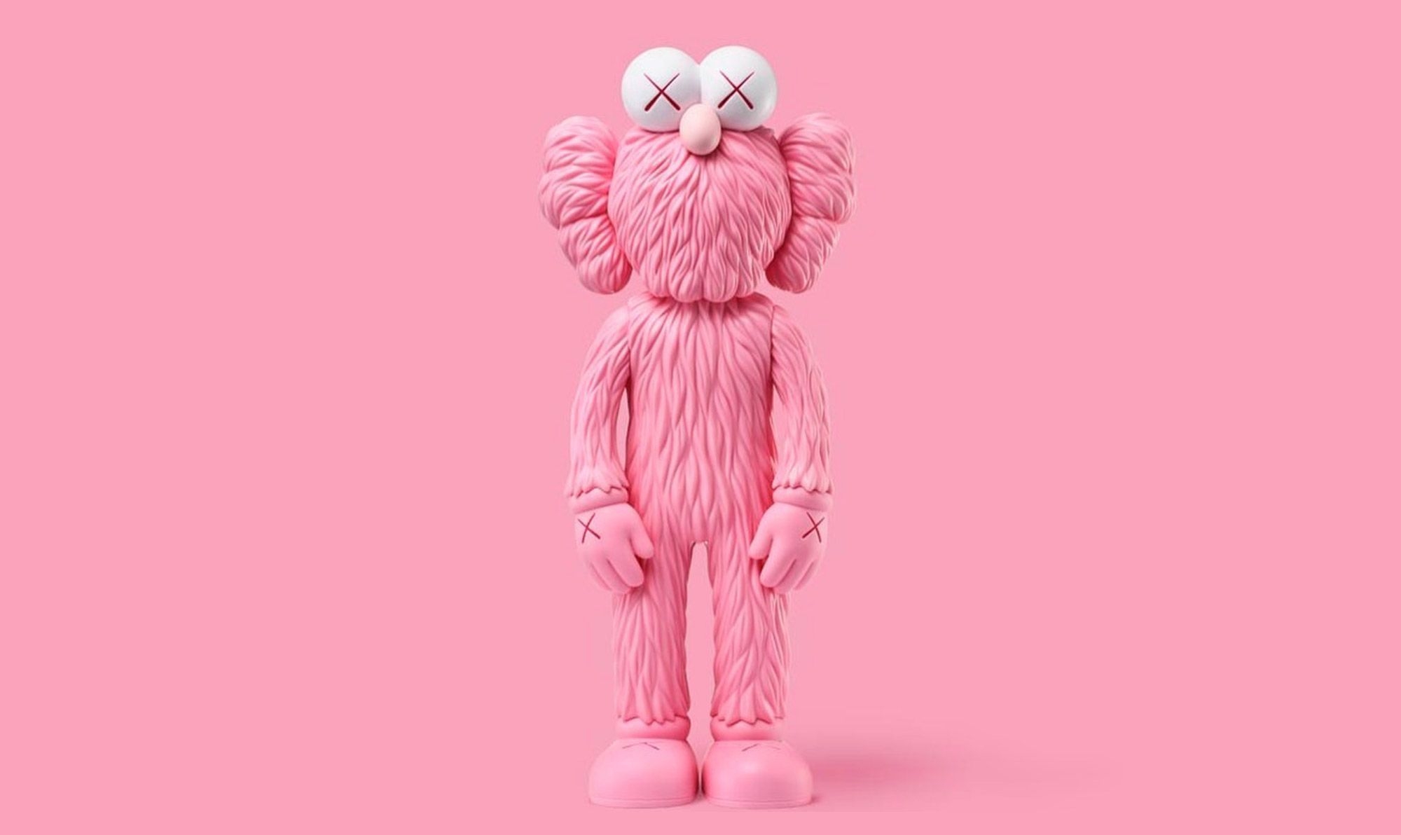 2000x1200 Kaws Pink Wallpaper Free Kaws Pink Background, Desktop