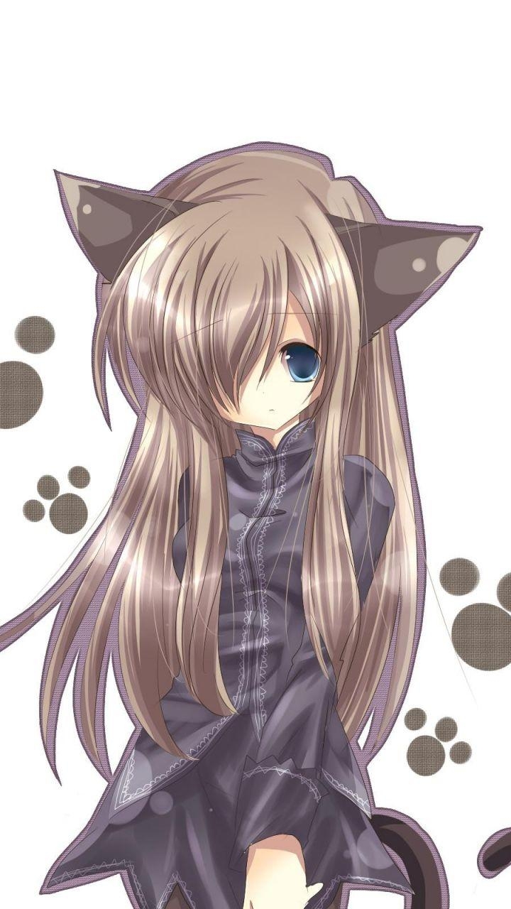 720x1280 Anime Wallpaper. Cute anime wallpaper, Cat girl, Phone