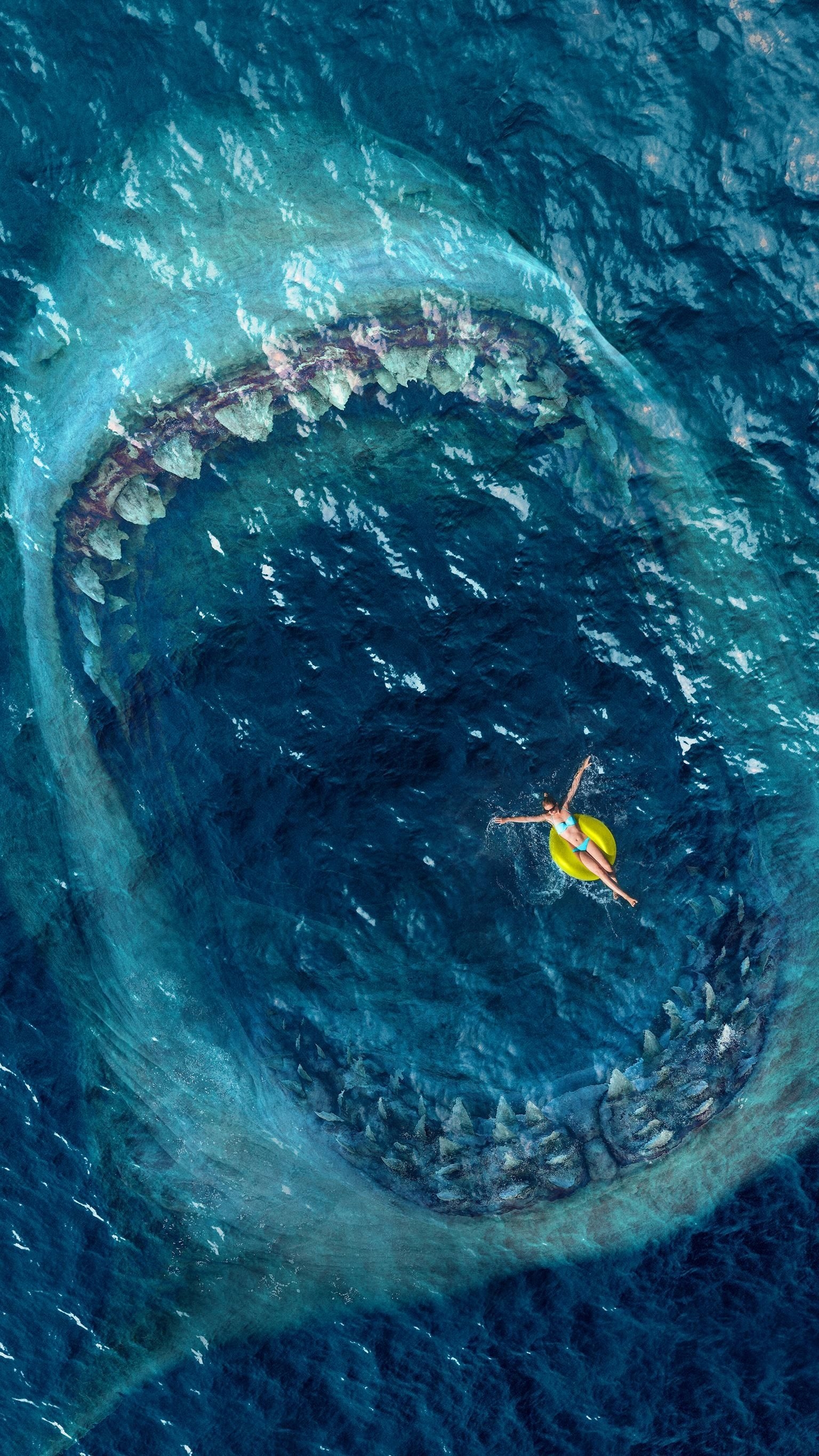 1540x2740 Moviemania High Resolution Movie Wallpaper. Scary Ocean, Shark Picture, Dark Fantasy Art, Phone