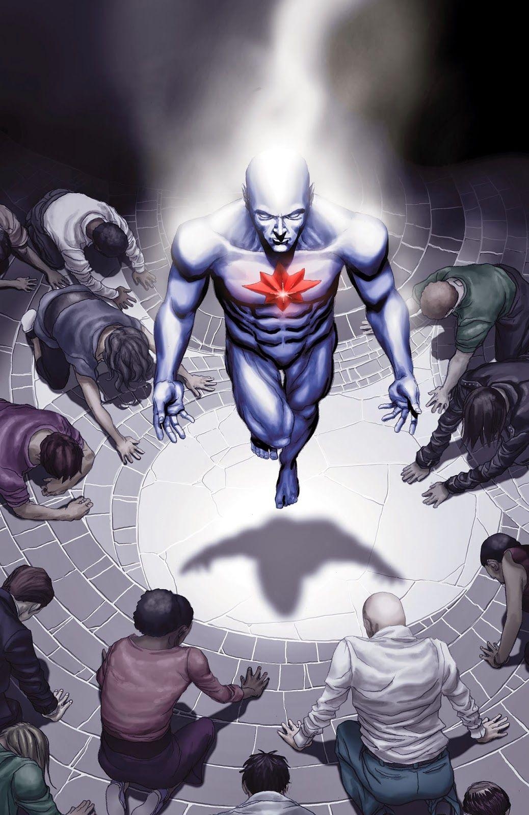 1040x1600 Captain Atom Animation Cartoon HD, Phone