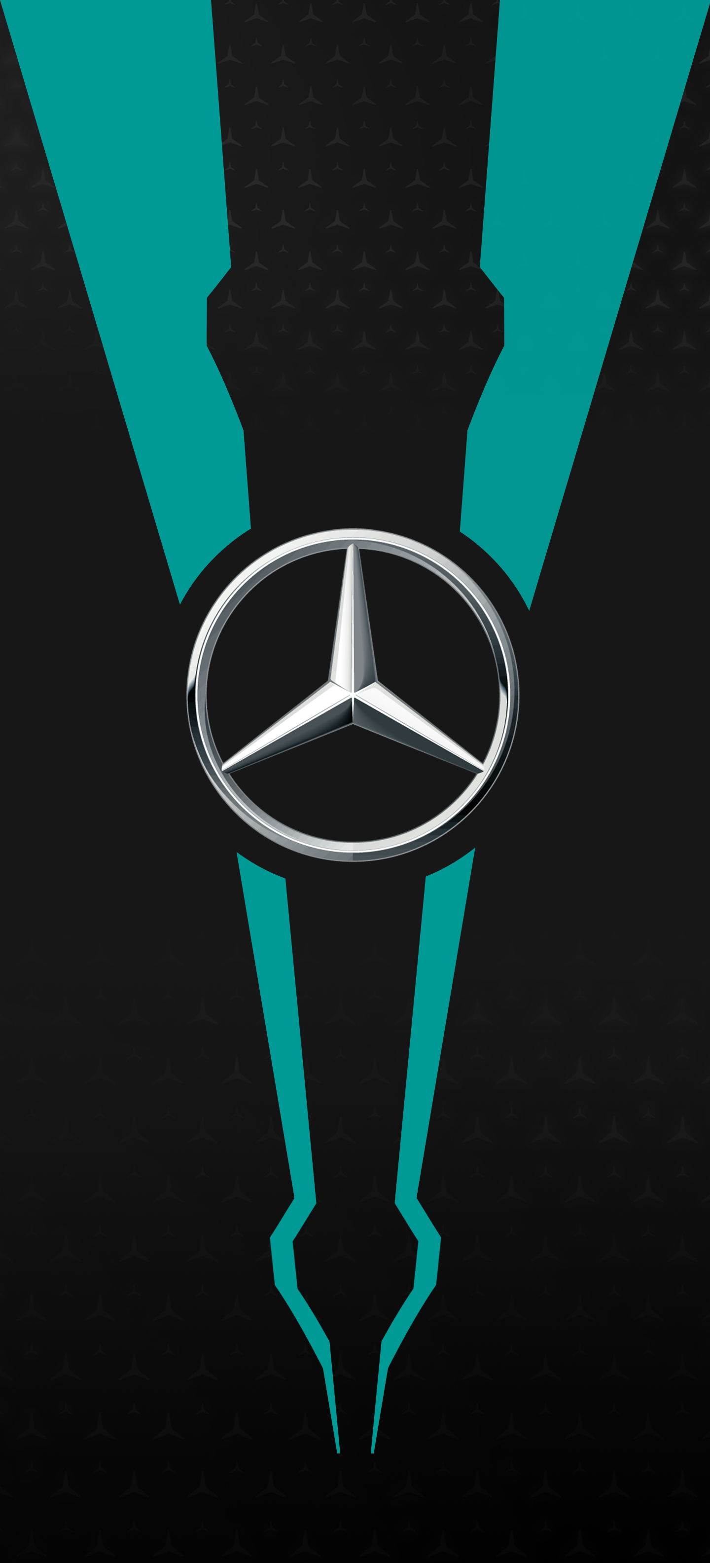 1440x3170 Mercedes AMG Petronas phone wallpaper I, Phone