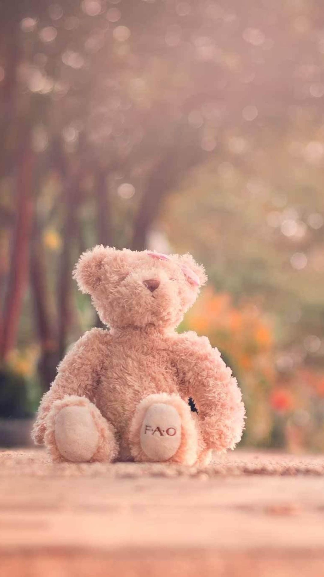 1080x1920 Teddy Bear iPhone Wallpaper, Phone