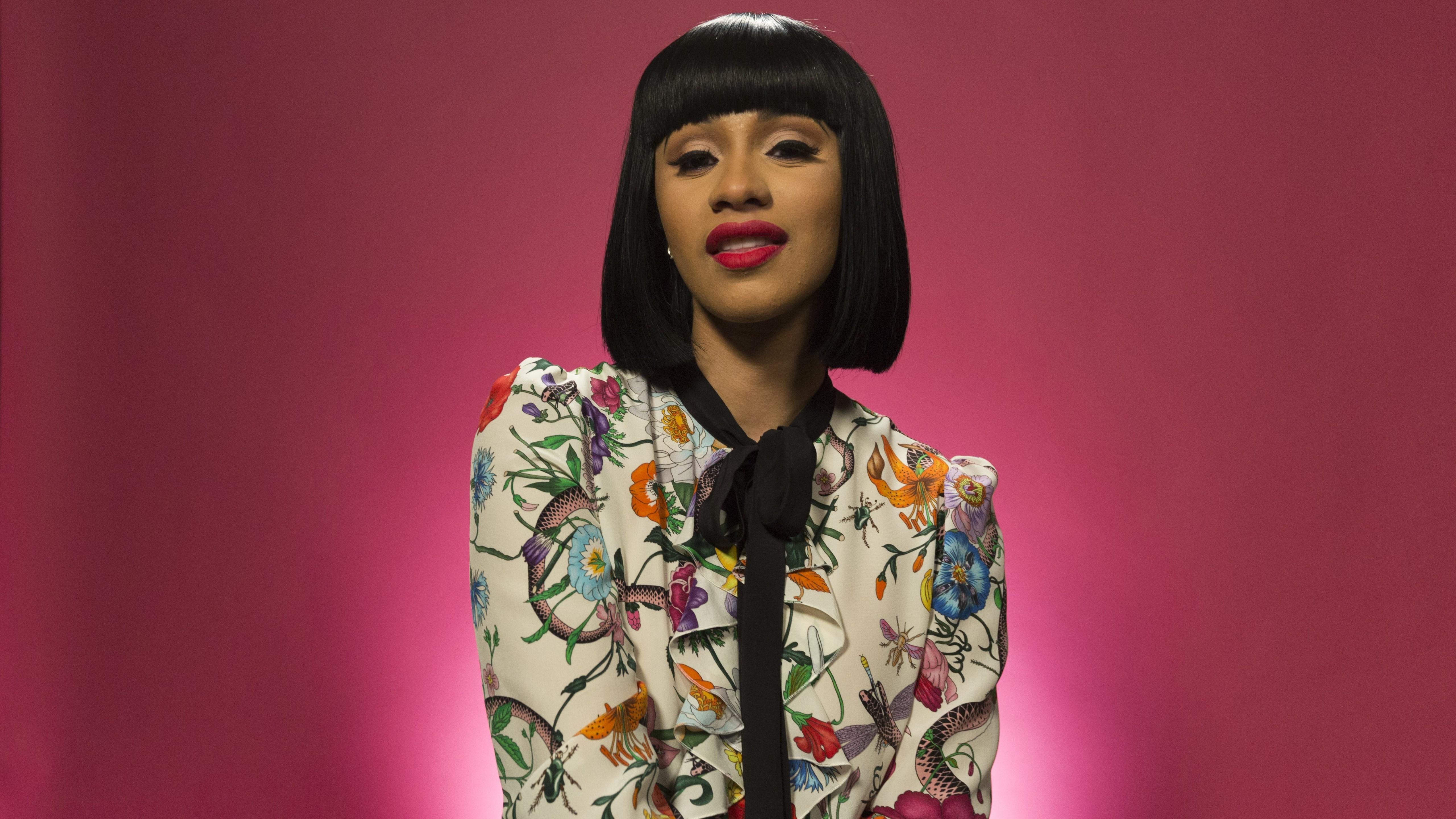 5120x2880 Wallpaper Cardi B, photo, 5k, Girls, Desktop