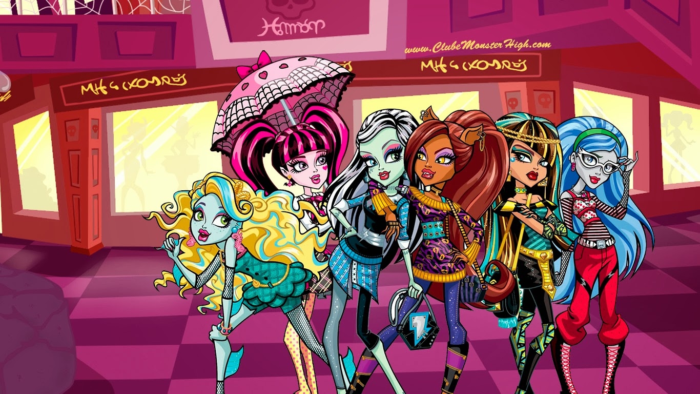 1370x770  monster high desktop background, Desktop