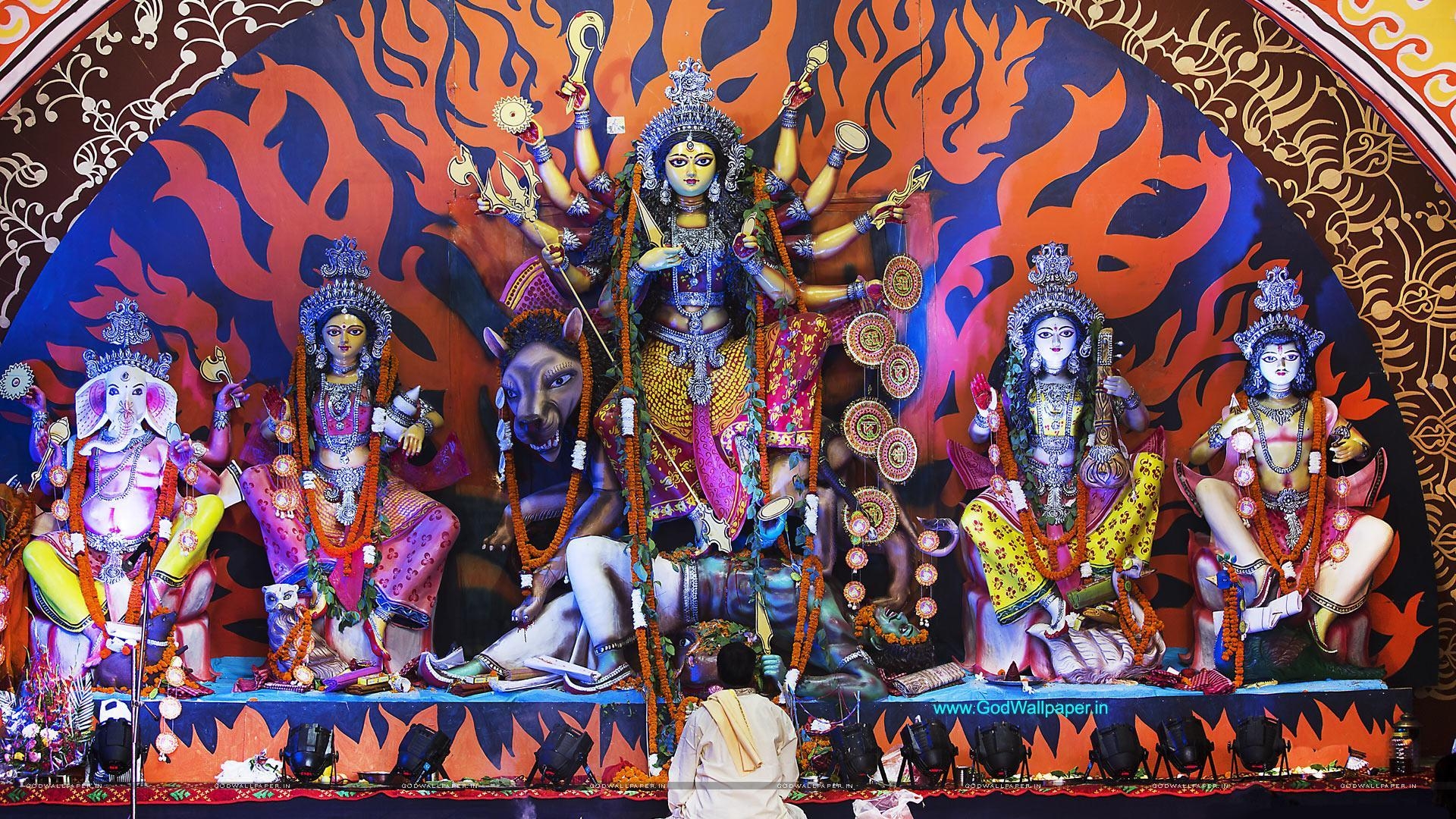 1920x1080 Durga Puja Wallpaper Full Size HD, Free Stock Wallpaper, Desktop