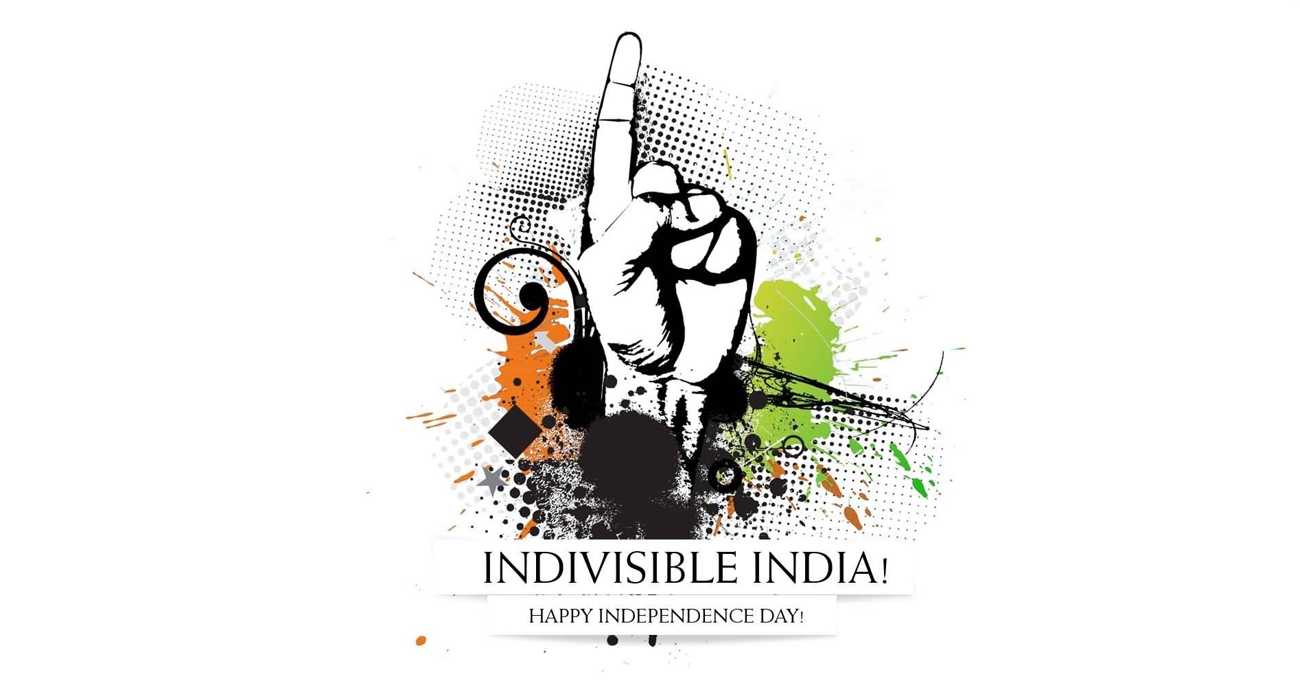 1900x1020 One Invisible India 15 August Happy Independence Day HD Wallpaper, Desktop