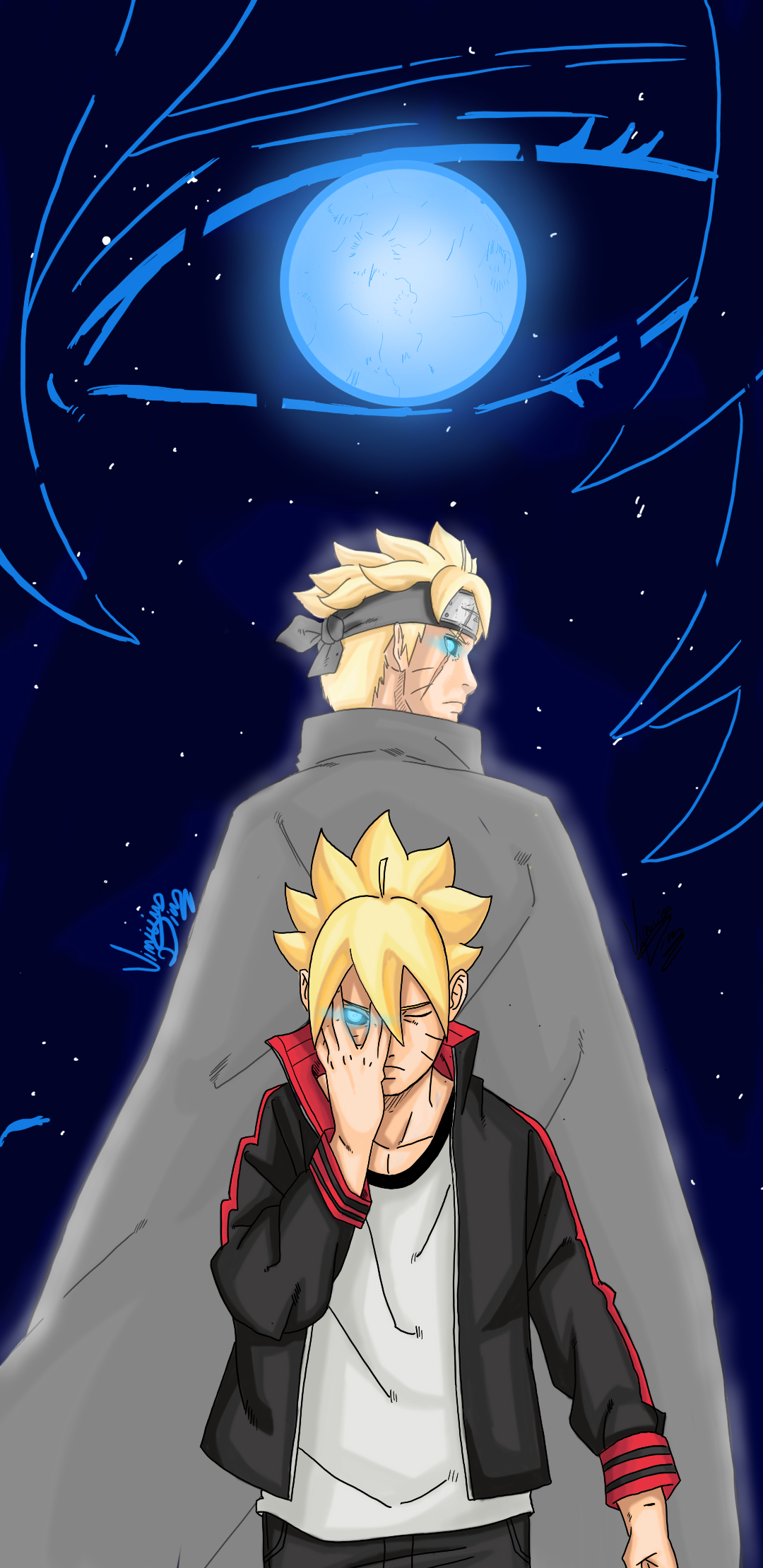 1080x2220 Boruto Jougan Wallpaper, Phone