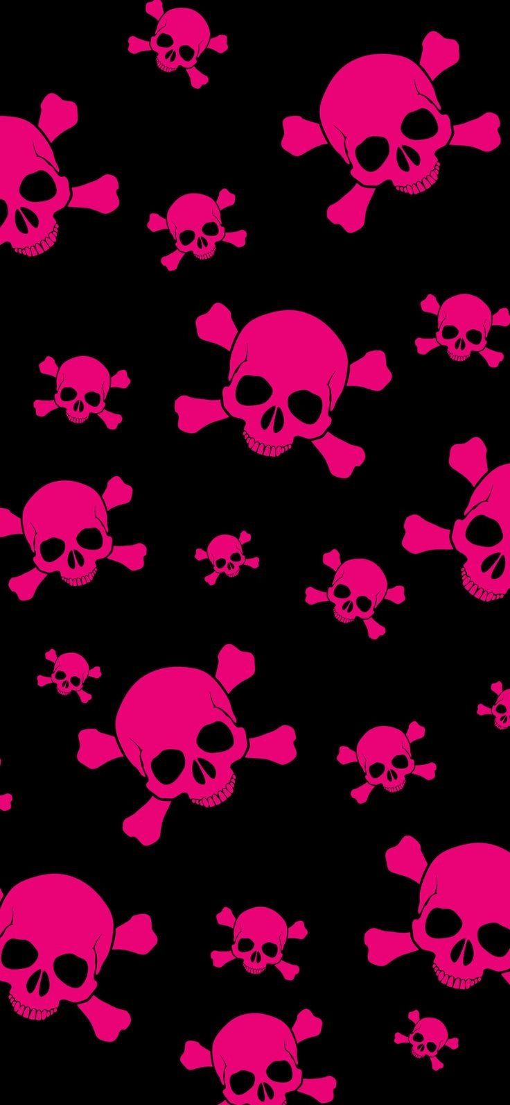 740x1600 Pink Skull Emo Wallpaper Pink Skull Wallpaper for iPhone. Skull wallpaper, Pink skull wallpaper, Emo wallpaper, Phone