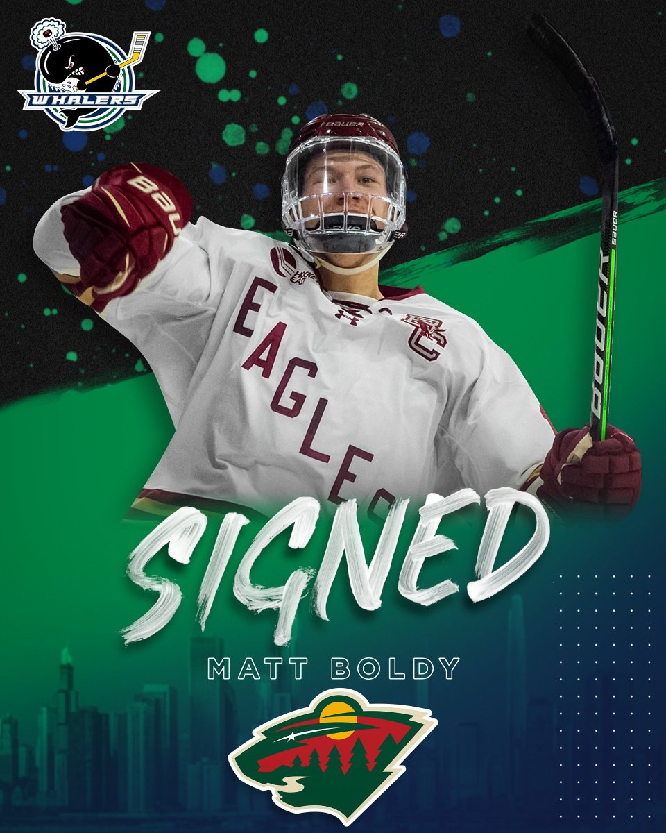 960x1200 Cape Cod Whalers Pair Of Boston College And Whaler Alums Recently Signed Their Entry Level Deals. Matt Boldy, A 12th Overall Pick In Signed W/ The Wild While Undrafted, Phone